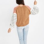 Madewell Balloon-Sleeve Pullover Sweater in Colorblock Photo 1