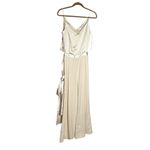 Obando Collective Beige Wide Leg Jumpsuit w/ Cape Size 2 Photo 2