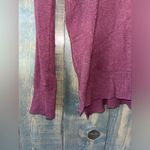 Pink Clover Pure Caslon‎ Burgundy V-Neck Sweater Casual Long Sleeve Knit Pullover Photo 2