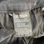 Hudson Jeans Women's Black Skinny Crop Cuff Denim Pants Size 31‎ Photo 6
