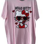 Sanrio Hello Kitty Pink and Red Short Sleeve Tee Size Large Photo 0