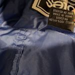 Women's TOTES Rain Coat Royal Blue Hooded With Large Pocket Size L Zipper Jacket Photo 3