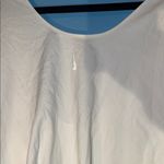 Nike  Yoga Women's White off shoulder scoop neck top Photo 3