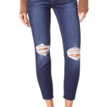 L'Agence NWOTL'AGENCE Abigail French Slim Ripped Skinny Jeans In Dark Diamond Destruct 25 Photo 1