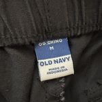 Old Navy OG Chino High Rise Pants Straight Black Size Medium Womens NWT New Photo 3