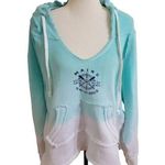 Coconut Creek Maine 'The Way Life Should Be' Soft Oversized Ombre Hoodie Sz S Ov Blue Photo 0