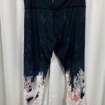 Zyia Black Watercolor Ombre Summit Hi-Rise 7/8 Leggings Sz.16-18 NWT Photo 7