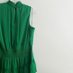 1. State  Smocked Halter Sleeveless Mini Ruffle Dress Photo 7