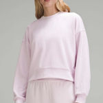 Lululemon  Ribbed Softstreme Perfectly Oversized Cropped Crew Photo 0