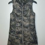 Anorak Camo The New Nylon Down Vest Size Small Green Photo 4