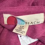 FP Beach Free People Beach Alice Shoulder Tie Wide Leg One Piece‎ Jumpsuit Size Small NWT Photo 4