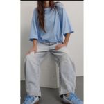 Free People  Barrel Lucky You Wide Leg Jeans Size‎ 30 NWT Photo 4