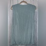 Lululemon Sea Green Modal Pleated Shoulder Tank Top size 8 Photo 4