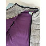 Boden USA Boden womens vest size 8 grey wool zippered padded pockets Photo 8