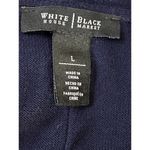 White House | Black Market  Navy Blue Long Cardigan Large Photo 1