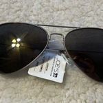 joe's jeans Joe’s Jeans Satin Lt Gunmetal Aviator Sunglasses Photo 0