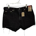 Levi's 501 Original Jean Shorts In Lunar Black Size 32 Style CW 3422 Photo 6
