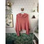 Free People BFF Cowl Neck Sweater in Scarlet Flame - Size - Small Photo 3