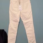 Reiss  Santorini Tapered Slim Fit Off White Jeans Size 29 Photo 0