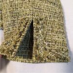 Talbots  Green Cropped Tweed Blazer Italian Fabric Sz 14 Photo 5