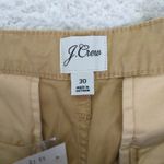 J.Crew Slouchy Boyfriend Chino Pants Size 30 Beige Cotton Blend NWT Photo 3
