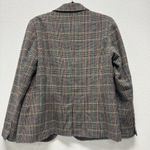 Chadwick's  of Boston Blazer Womens 12 Gray Tweed Wool Blend Suit Jacket Plaid Photo 5