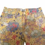 Free People Alani Printed Cut Off Shorts Banana Size 25 NWT Photo 5