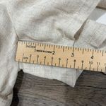 Crescent  Size L Cream linen shorts with tie waist Photo 6