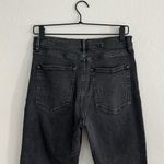 Everlane  The Authentic Stretch High-Rise Skinny Button Fly size 30 ankle black Photo 9