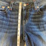 Miss Me Jeans Mid Rise Easy Crop Rhinestone embellished Women’s Sz 30 Dark Wash Photo 11