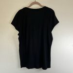 Urban Girl EUC  Black Short Sleeve Blouse sz 2x Photo 3