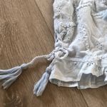 Surf Gypsy  Ice Blue eyelet shorts Photo 1