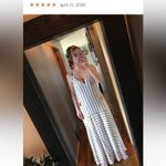 Revolve Charli Carenna stripe maxi dress white Photo 1