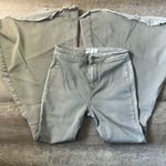 Free People Just Float On Olive Flare Jeans Size 26 Photo 1