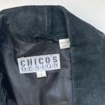 Chico's Vintage Chico’s black suede vest, size M Photo 2