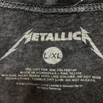 Metallica And Justice For All Tie Dye Oversized Crewneck Sweater L/XL Photo 3