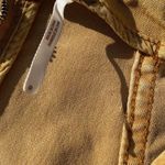 Free People Yellow Gold Denim Mini Skirt Size 0 Photo 4