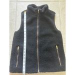 J.Crew  Vest Womens Size XS Black Teddy Zip Preppy Quiet Luxury‎ Classic Capsule Photo 7