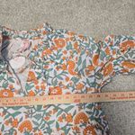 Victoria Dunn Womens Floral Knee‎ Length Dress Sz L Spring Boho NWT Orange Size L Photo 2