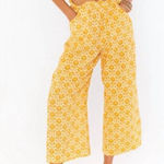 Show Me Your Mumu  Peggy Pants Golden Fields Size XS NWOT Photo 0