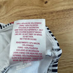 Xhilaration  Juniors' White Striped Adjustable Strap Bikini Top - Size XL - NWT Photo 4