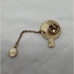 Unique Ping Pong Paddle Pin Red Enamel Paddle Backpack‎ Hat Brooch Table Tennis Photo 2