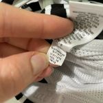 Athleta Black White Striped Wireless Sports Bra Womens XS Athletic Classic Gym Photo 8