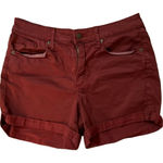Universal Threads Universal Thread - High Rise Midi Stretch Roll Cuff Shorts‎ Photo 0