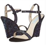 Betsey Johnson  Darci Glitter Wedge Heels Photo 0