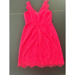 Shoshanna  dress, size 2, lace dress, magenta, pink, wedding attire, event dress‎ Photo 5