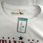 Simply Southern  “Taylor For President” size M/L. White Photo 1