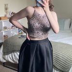 A Byer Two-Piece Glitter Fabric Midi Dress (Size 0) - A. Byer - Sparkle & Slay! Photo 1