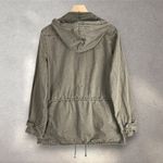 Buffalo David Bitton  Military Utility Jacket Women’s M Green Y2K Twilight Grunge Photo 3