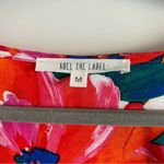 Abel the label Anthropologie Floral Smocked Waist Hi Lo Ruffle Dress M Photo 5